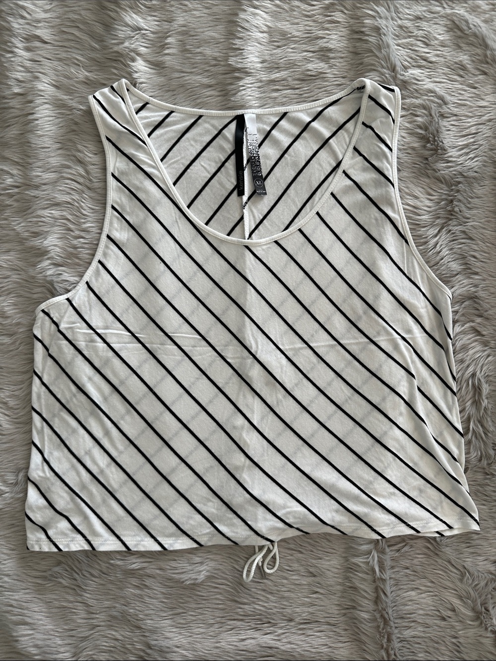 Kenzie Striped Crop Top